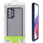 Lime ���� Samsung A53 5G A536 6.5'' Hardshell Fusion Full Camera Protection Blue With Yellow KEYS