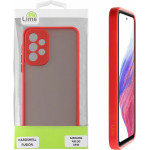 Lime ���� Samsung A53 5G A536 6.5'' Hardshell Fusion Full Camera Protection Red With Black KEYS