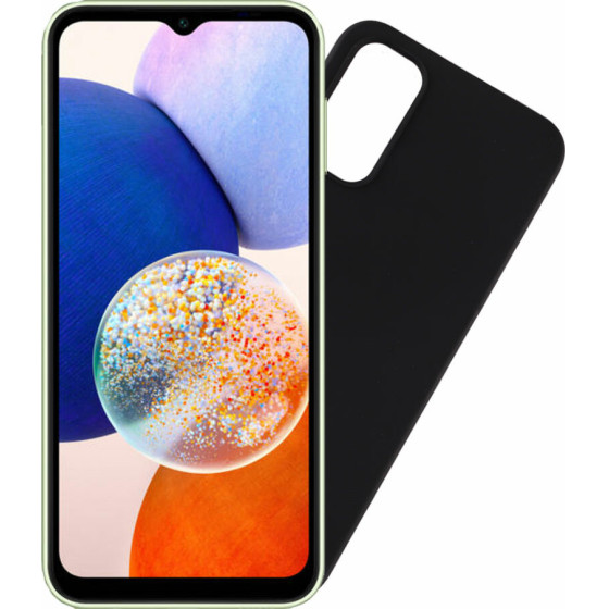 Volte-Tel ���� Samsung A14 5G A146 6.6'' Silicon Tpu Camera Guard BLACK - (5205308328114)