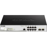 D-Link Switch 8 Port Gbit POE+ - (DGS-1210-10P/ME)