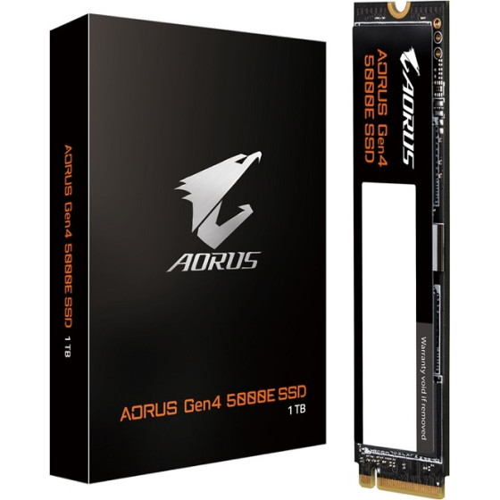Gigabyte Ssd Nvme M.2 Aorus Gen4 5000E Ssd 1TB - (AG450E1TB-G G10)
