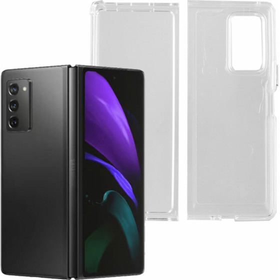 Volte-Tel Idol 1991 ���� Samsung Z Fold 2 5G F916 7.6'' Hard Clear Air Metal Button ������� - (5205308327667)