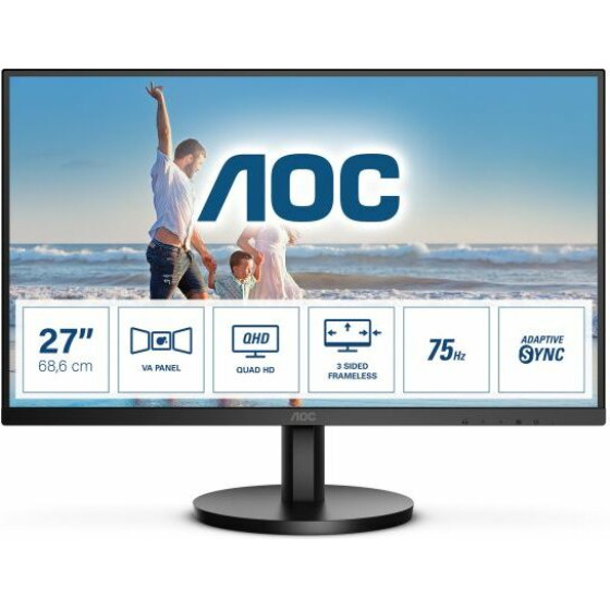 AOC Led Qhd Va 4MS Au 27'' - (Q27B3MA)