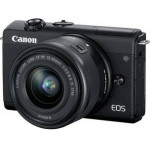 Canon Cam Mrls Eos M200 Black 15-45 S - (3699C027AA)
