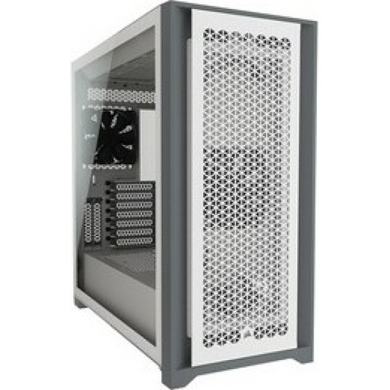 Corsair Case 5000D Airflow Tg Mid White - (CC-9011211-WW)