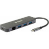 D-Link 5-in-1 USB-C Gigabit Eth/Powerdel - (DUB-2334)