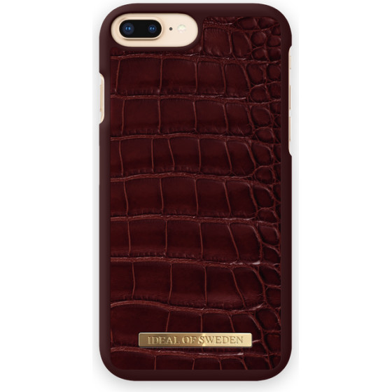 Ideal Of Sweden ���� Fashion Saffiano Iphone 8/7/6/6S Plus Claret Croco - (IDFCSADC19-I7P-100)