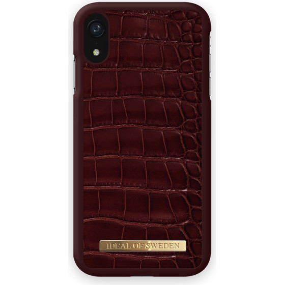 Ideal Of Sweden ���� Fashion Saffiano Iphone Xr Claret Croco - (IDFCSADC19-IXR-100)