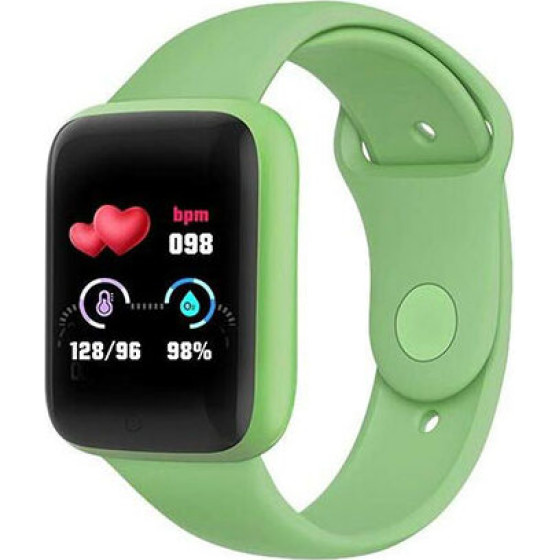 Smart Watch Green - (Y68S-G)