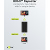 Goobay Hdmi Repeater 4K/30Hz ��� 30m, 1080p 3D ��� 40m, ����� - (58491)