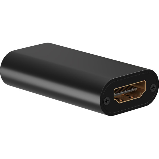 Goobay Hdmi Repeater 4K/30Hz ��� 30m, 1080p 3D ��� 40m, ����� - (58491)