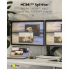 Goobay Hdmi Splitter 1-In �� 2-out, 4K/30Hz, ����� - (58480)
