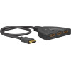 Goobay Hdmi Switch 3-In �� 1-out, 4K/30Hz, ����� - (58487)
