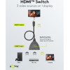 Goobay Hdmi Switch 3-In �� 1-out, 4K/30Hz, ����� - (58487)