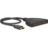 Goobay Hdmi Switch 3-In �� 1-out, 4K/60Hz, ����� - (58488)