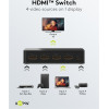 Goobay Hdmi Switch 4-In �� 1-out, 4K/60Hz, ����� - (58489)