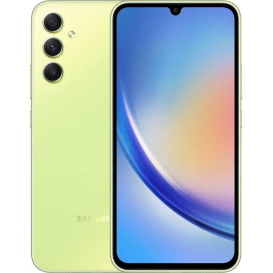 Samsung Galaxy A34 5G 128GB/6GB Lime - (SM-A346BLGAEUE)