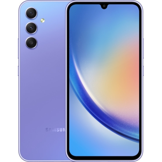 Samsung Galaxy A34 5G 128GB/6GB Violet - (SM-A346BLVAEUE)