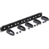 DeLock Cable Management ��� Rack 19''/1U, 5x �������, ����� - (43345)