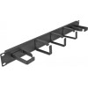 DeLock Cable Management ��� Rack 19''/1U, 5x �������, ����� - (66848)
