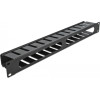 DeLock Cable Management ��� Rack 19''/1U, ����� - (66550)