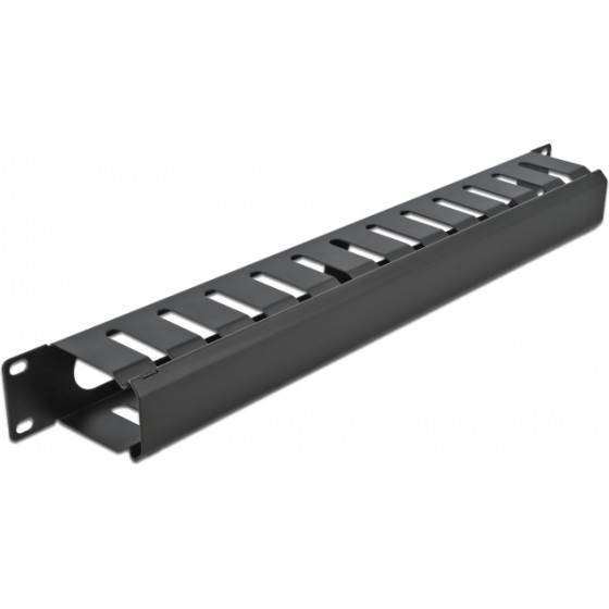 DeLock Cable Management ��� Rack 19''/1U, ����� - (66550)