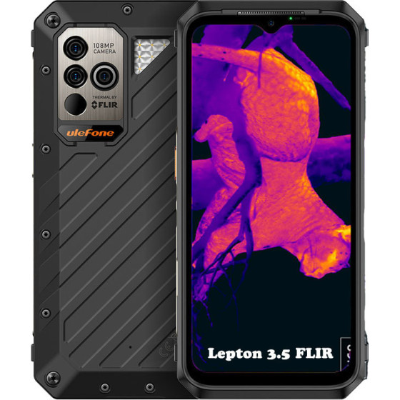 Ulefone Smartphone Power Armor 19T, 6.58'', 12/256GB, 9600mAh, ����� - (ARMOR19T-BK)