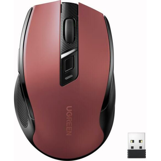 Ugreen Mouse Wireless MU006 Red 15065 - (MU006/15065)