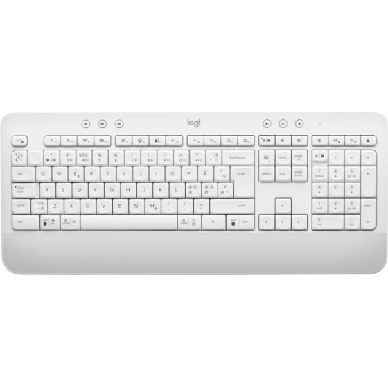Logitech Keyboard W/S Sign K650 Offwh Us - (920-010977)