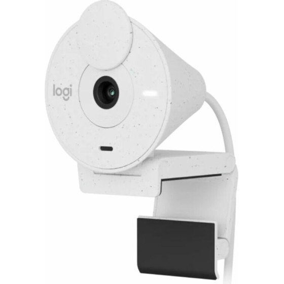 Logitech Web Cam Brio 300 Fhd Offwhite - (960-001442)