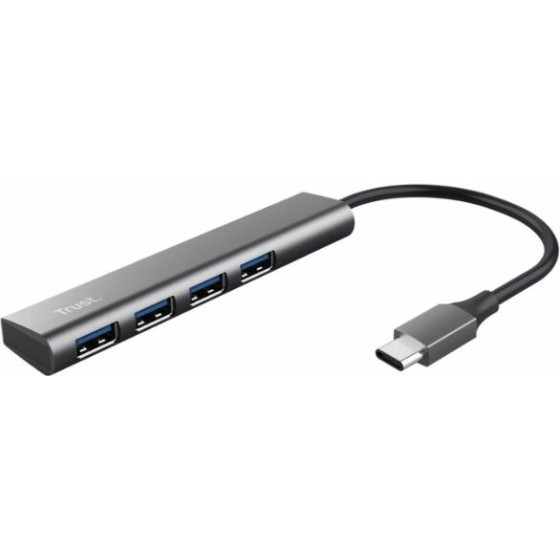 Trust Hub Usb Halyx 4-Port USB-C - (24948)