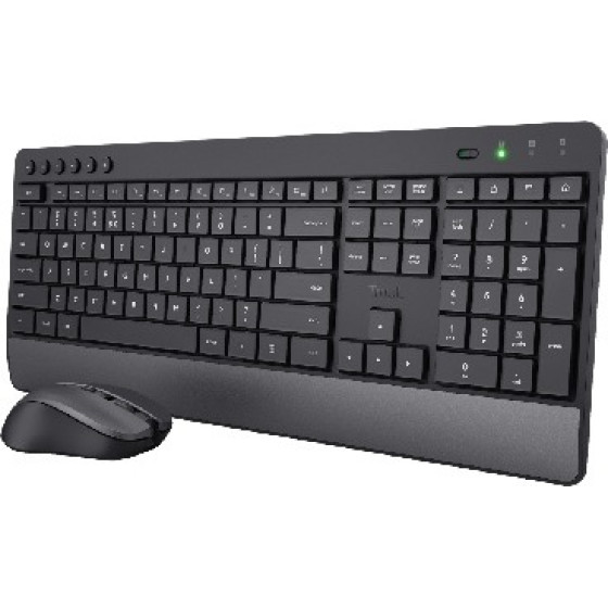 Trust Trezo Wireless Deskset Eco Gr - (24918)