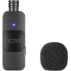 BOYA Wireless 2-Person Lavalier Microphone For Android Mini Lapel USB-C Connection - (BY-V20)