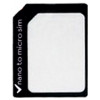 NANO SIM TO MICRO SIM ADAPTOR BLACK