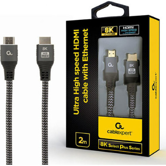Cablexpert Ultra High Speed Hdmi CABLE,8K Select Plus Series 2M - (CCB-HDMI8K-2M)