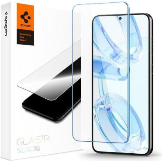 Spigen Tempered Glass Full Face Glas.Tr Slim Hd Samsung S911B Galaxy S23 5G ������� (1 ���.) - (AGL05961)