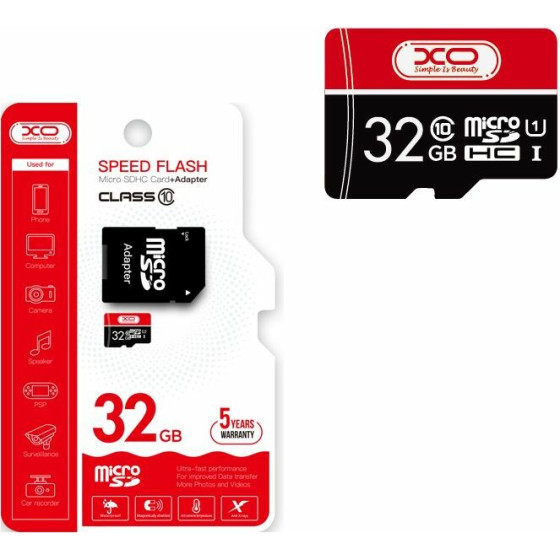 XO 32GB ����� ������ CL10 Micro SD