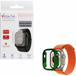 Volte-Tel Tempered Glass Apple Watch Ultra 49mm 1.92'' 9H 0.30mm Pc Edge Cover With Key 3D Full Glue Full Cover GREEN - (5205308325632)