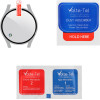 Volte-Tel Tempered Glass Samsung Watch 4 44mm 1.4'' 9H 0.30mm Pc Edge Cover With Key 3D Full Glue Full Cover SILVER - (5205308325885)