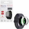 Volte-Tel Tempered Glass Samsung Watch 4 44mm 1.4'' 9H 0.30mm Pc Edge Cover With Key 3D Full Glue Full Cover WHITE - (5205308325892)