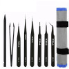 PCWork PCW08F Tweezer SET, Esd Safe 8 PIECES