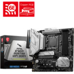 MSI Mb Mag B760M Mortar Wifi DDR4, Socket Intel LGA1700 13th/12th GEN, Cs Intel B760, 4 Dimm Sockets DDR4, DP/HDMI, Lan I2.5G, WIFI, mATX, 3YW. - (911-7E01-008)