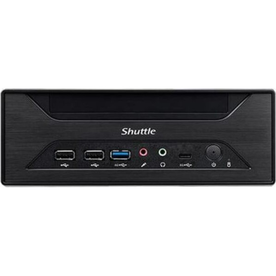 Shuttle Xpc Bb Slim Socket Intel LGA1700 12th GEN, 2 Sodimm Socket DDR4, Intel H610 CHIPSET, Intel Uhd GRAPHICS, Lan GB, Slim 3-Liter CHASSIS, 120W Ac ADAPTOR, 2YW. - (XH610)