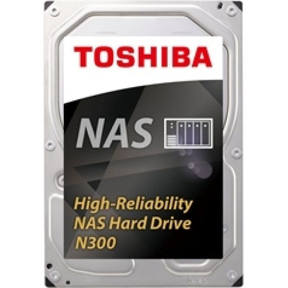 Toshiba Hdd 3,5'' 10TB Nas N300 SATA3, 7200 RPM, Cache 256 MB, 3YW. - (HDWG11AUZSVA)