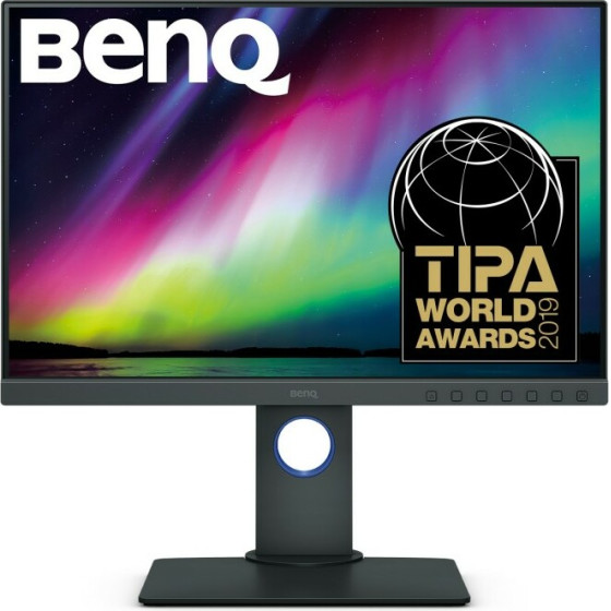 BenQ SW240 Photo Editing Monitor 24 - Grey - Zero Pixel - (9H.LH2LB.QBE)