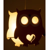 GloboStar Owl �������� ������ �������� ��������� ������ �������� 1 x E27 ������� Pvc ������� ����������� �29.5 x �15.5 x �30.5cm - (61576)