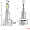 AMiO ������ Led H3 10-16V 72W 6.500K 7920lm Can Bus (Me ������������) X2 Series - 2���. - (02971)