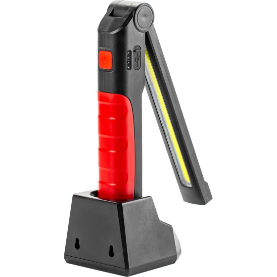 AMiO ����� �������� ������ ����������������� �� ������/ ������� Micro Usb COB+Xpe Led 2000mAh 39x51x206mm - 1 ���. - (02822)