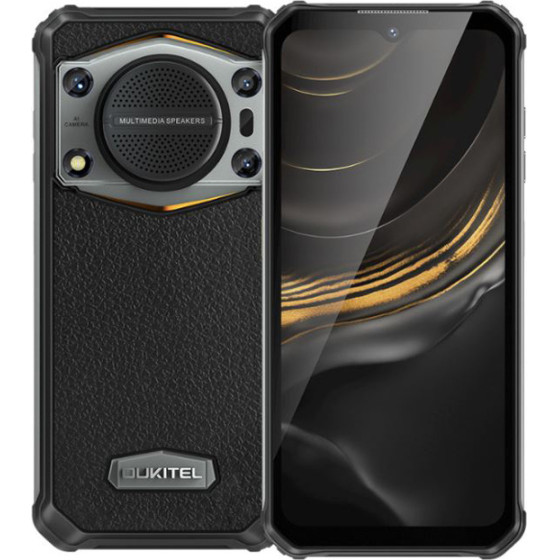 Oukitel Smartphone WP22, ����� 4W, 6.58'', 8/256GB, 10000mAh, ����� - (WP22-BK)