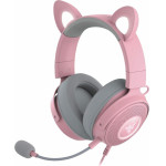 Razer Kraken Kitty V2 Pro - Quartz - Rgb - Usb 7.1 Gaming Headset - Kitty, Bear, Bunny Ears - (RZ04-04510200-R3M1)